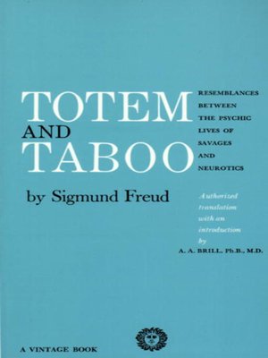 cover image of Totem and Taboo